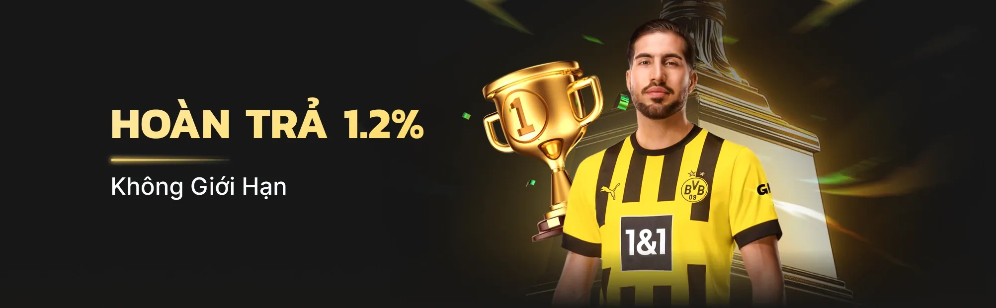 Ưu đãi độc quyền trên ứng dụng 6FFBET
